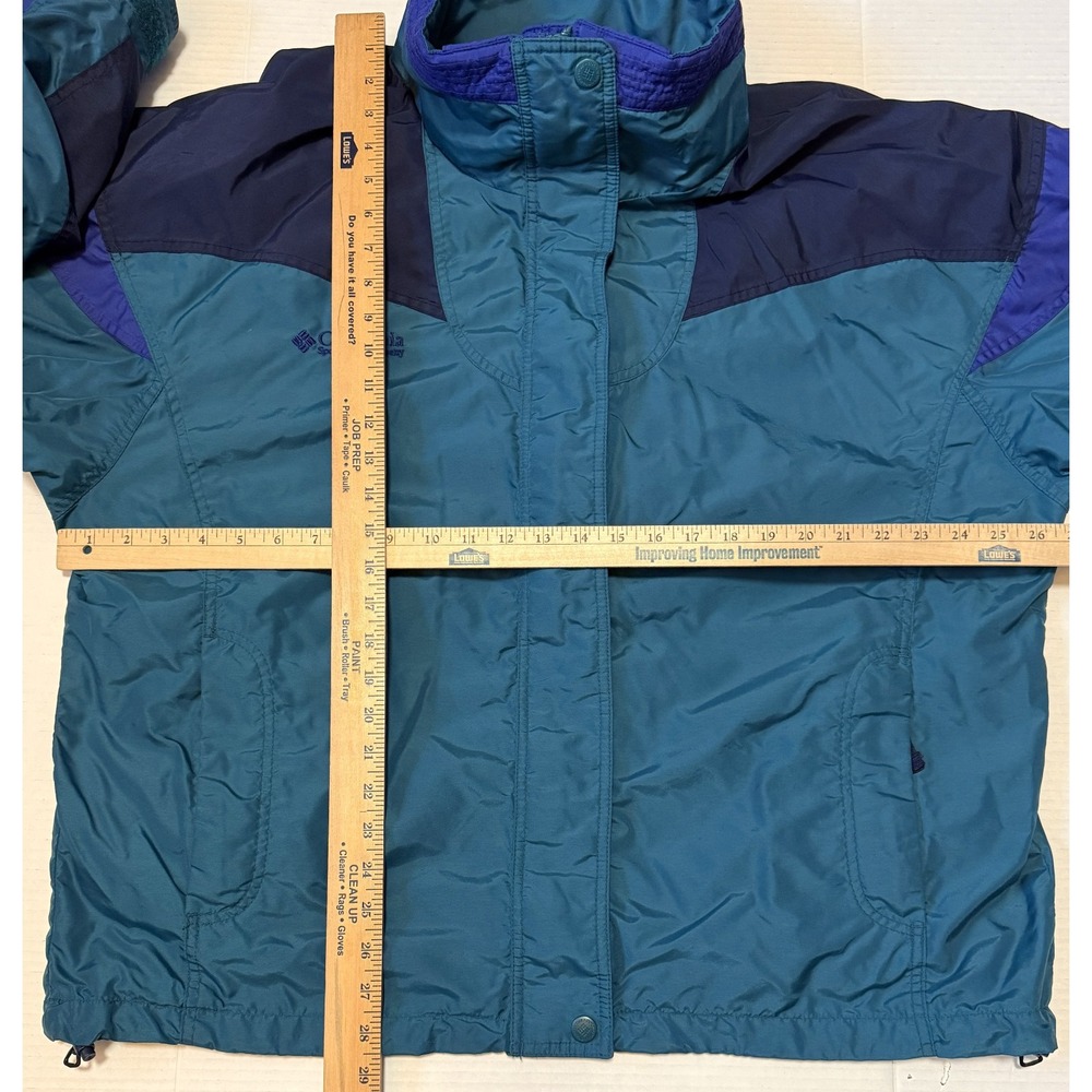 COLUMBIA Bugaboo - Women's Vintage Blue Lined Jacket - Size X-Large XL - Picture 6 of 8